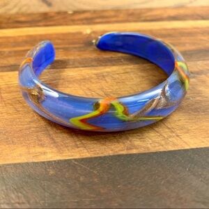Colorful Hand Blown Murano Glass Bracelet